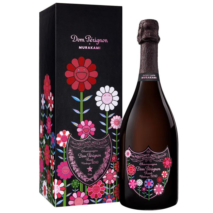Champagne Dom Pérignon Rosé Vintage 2010 par Takashi Murakami