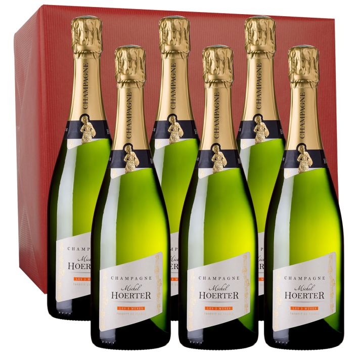 Champagne Michel Hoerter - Les 3 Muses Brut - Carton de 6