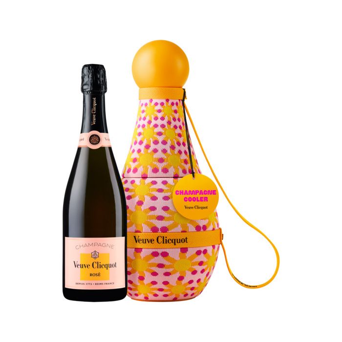 Champagne Veuve Clicquot Cooler Brut Rosé – Édition limitée Yinka Ilori