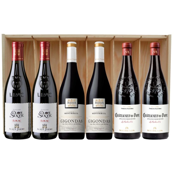 Châteauneuf du Pape, Lirac BIO et Gigondas