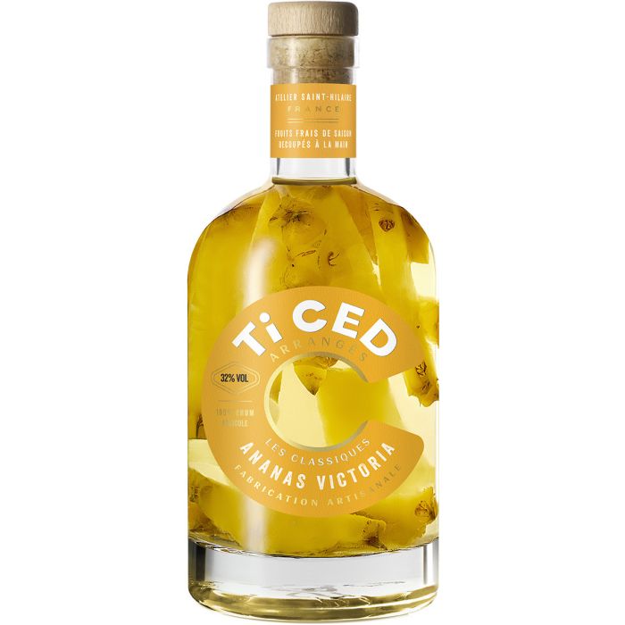 Rhum arrangé Ananas Victoria - Les Rhums de Ced'