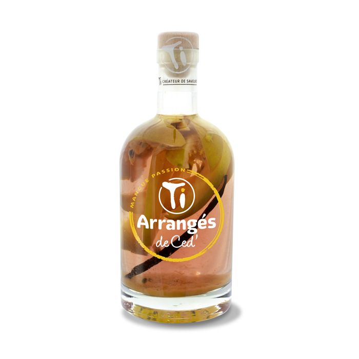 Rhum arrangé Mangue Passion - Les Rhums de Ced'