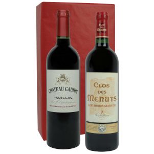 Pauillac Château Gaudin et Saint Emilion Clos des Menuts