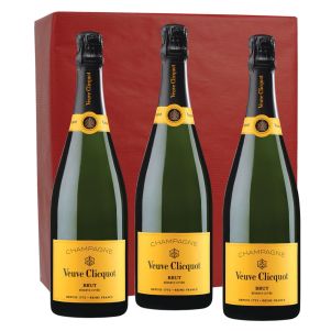 Champagne Veuve Clicquot Réserve Cuvée - Coffret de 3