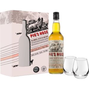 Pig's Nose + 2 verres - Whisky Ecossais