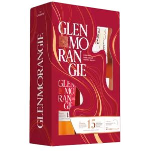 Glenmorangie 15 ans - The Lasanta + 2 verres - Edition Limitée - Whisky Ecossais - coffret fermé