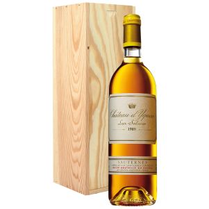 Sauternes Château d'Yquem 1989 en caisse bois