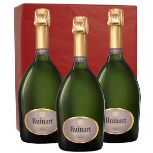 Coffret de 3 Champagne R de ruinart