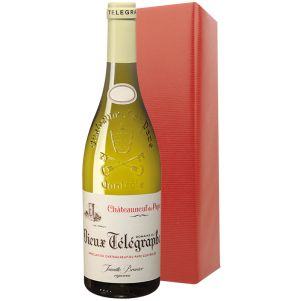 Châteauneuf du Pape Vieux Télégraphe Blanc en coffret