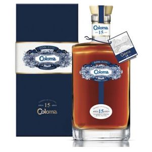 Rhum Coloma 15 ans sous coffret