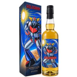Whisky japonais Hinotori Goldorak Mizunara 2026 avec étui
